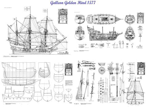Igoldenhindgalleon1577 1200×900 With Images Model Sailing