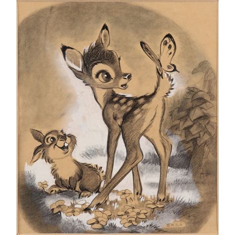 Disney Bambi Drawing At Explore Collection Of