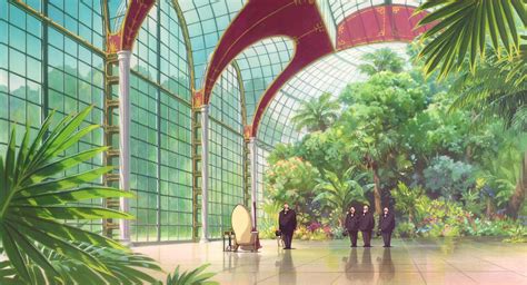 Howls Moving Castle Madame Sulimans Greenhouse Anime