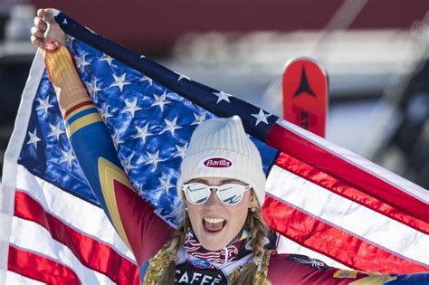 Mikaela Shiffrin Wins Third Straight Slalom World Title The First To