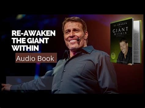 Tony spends a lot of time in between his sold out events and fortune 500 meetings reading the best content he can get his hands on to feed his mind with the most profound. Anthony Robbins Re Awaken the Giant Within Audio Book ...