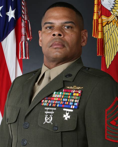 Sergeant Major Lonnie N Travis Jr 2nd Marine Logistics Group