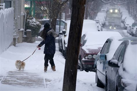 Major Storm Hits Northeast More Than Foot Of Snow Forecast