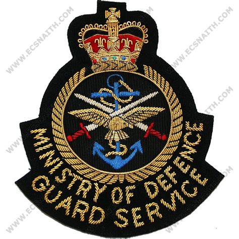 Mod Guard Service Blazer Badge Wire Ecsnaith And Son Ltd