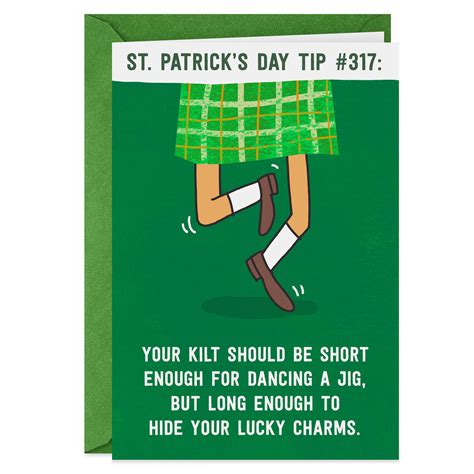 Hide Your Lucky Charms Funny St Patricks Day Card Greeting Cards