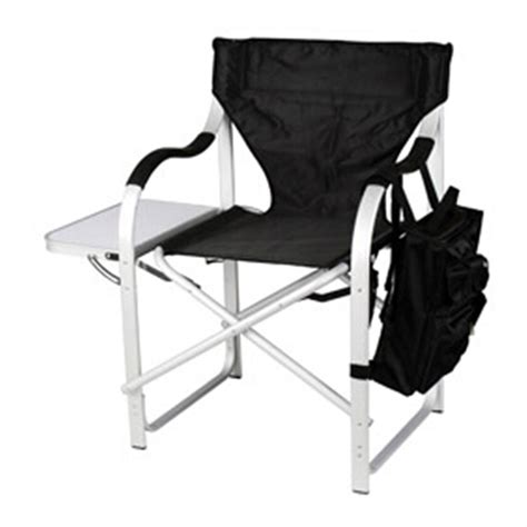 Stylish Camping Heavy Duty Full Back Folding Directors Chair