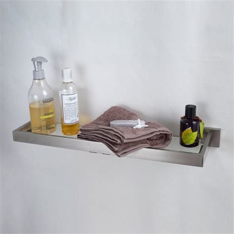 Find contemporary towel racks, toilet paper holders, shelves and more for the bathroom. Bathroom Shelves Stainless Steel Finished By Brushed ...