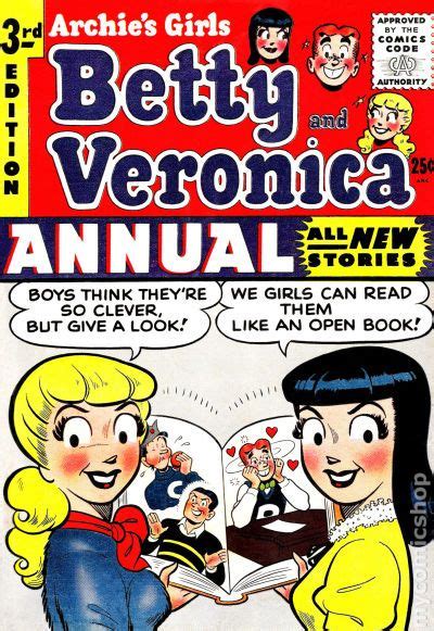 Archies Girls Betty And Veronica Annual 1953 Comic Books