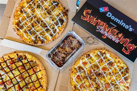 Domino's malaysia has also brilliantly introduced the party sets that serves up to 30 people, with up to 6 set options. Domino's Pizza Malaysia NEW Samyeang Pizza - Crisp of Life