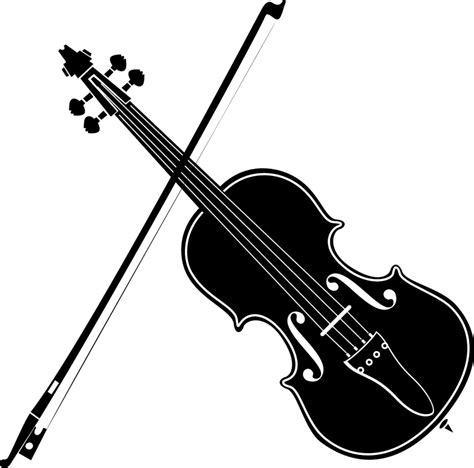 Violin Vector Image Freevectors
