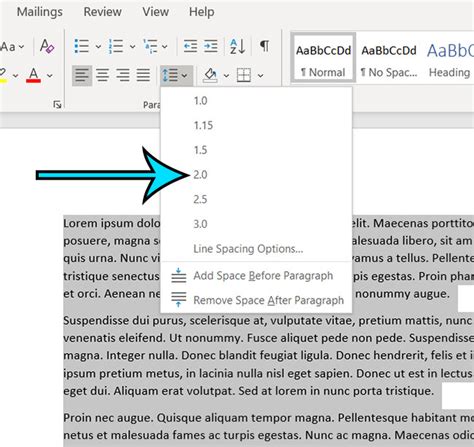 How To Apply Double Spacing In Word For Office Master Your Tech