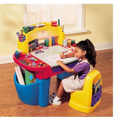 Little Tikes Art Design Easel Desk With Chair Babies And Kids Baby