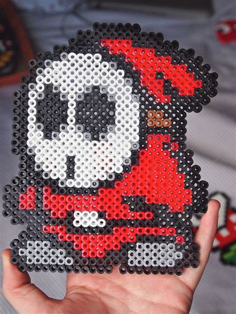 Shy Guy Pixel Art Perler Beads Christmas Sweaters