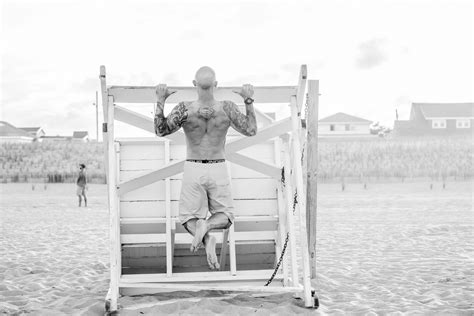 Beach Fitness Photoshoot Seaside Park Nj Marconi Photography