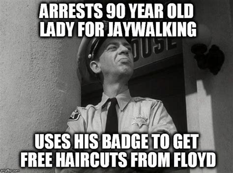Free Haircut Barney Fife Don Knotts The Andy Griffith Show Good