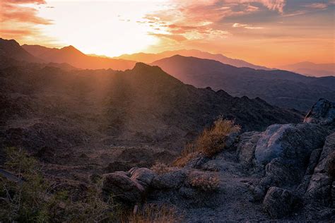 Desert Sunset Near Palm Springs California Photograph By Yvonne Stewart