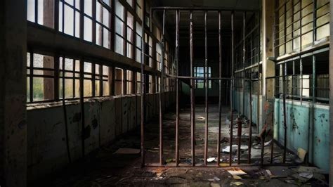 Premium Photo Abandoned Prison Interior