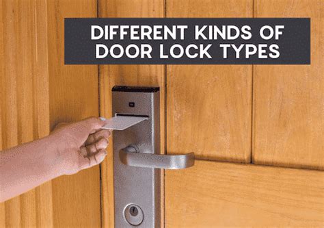 Different Kinds Of Door Lock Types