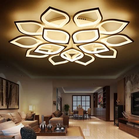 Modern New Acrylic Modern Led Ceiling Lights For Living Room Bedroom