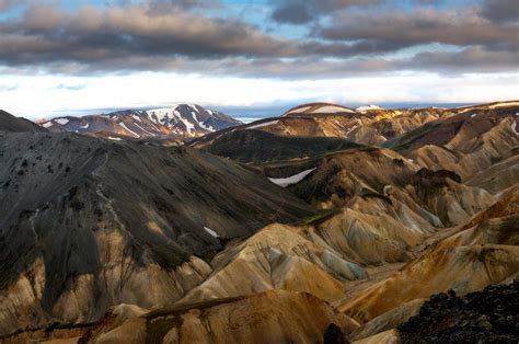 2 Colors Of Iceland Landmannalaugar On Behance