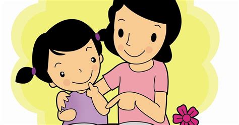 29 Gambar Animasi Ibu Sayang Anak