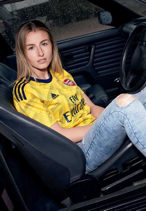 Adidas Launch Arsenal 201920 Away Shirt Soccerbible Arsenal Shirt