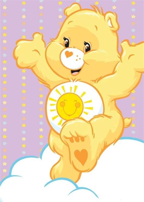 Care Bears Funshine Bear Care Bears Vintage Yellow Care Bear