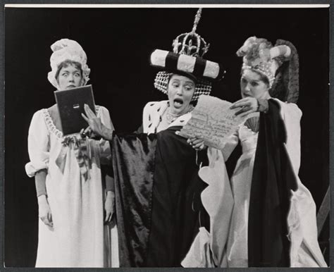 Carol Burnett Jane White And Unidentified In The Stage Production Once Upon A Mattress Nypl