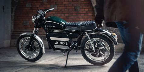 Beautifully Retro Regent No 1 Electric Motorcycle Heads To Production