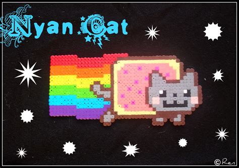 Nyan Cat Perler Bead Art Flickr
