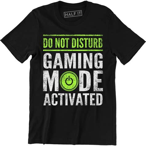 Do Not Disturb Gaming Mode Activated Funny Gaming Slogan Retro Gamer