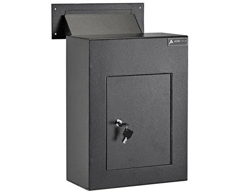 It is a good idea to refer to the documents by name and if they require a response, mention that as well. AdirOffice Black Through-the-Wall Mailbox Letter Drop Box w/ Adjustable Chute | eBay
