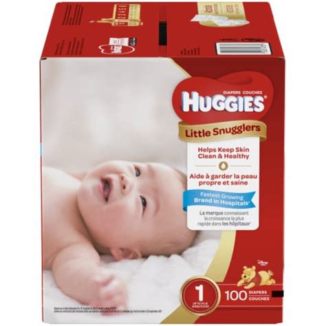Huggies Size 1 Little Snugglers Diapers 100 Ct Harris Teeter