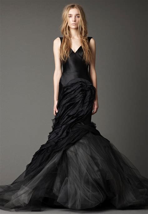 Cjnt Wedding Inspirations Vera Wang Fall 2012 Bridal Gown Collection Black Colour