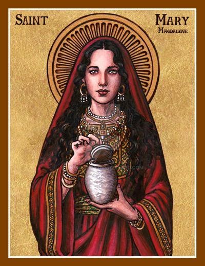 St Mary Magdalene Icon By Theophilia On Deviantart Mary Magdalene
