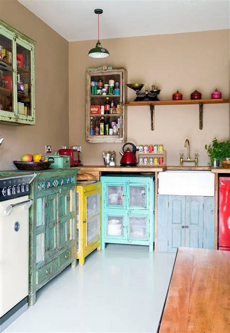 A kitchen remodel seems like tearing out, and completely changing everything! Mod Vintage Life: Salvaged Kitchen Cabinets