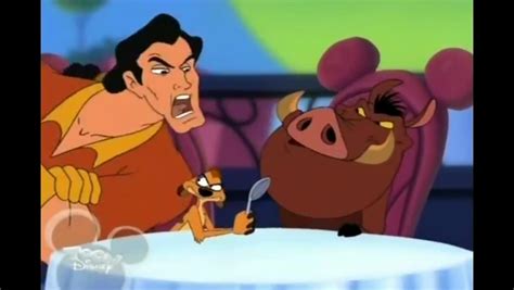 Image Gaston Timon And Pumbaapng Disney Wiki Fandom Powered By Wikia