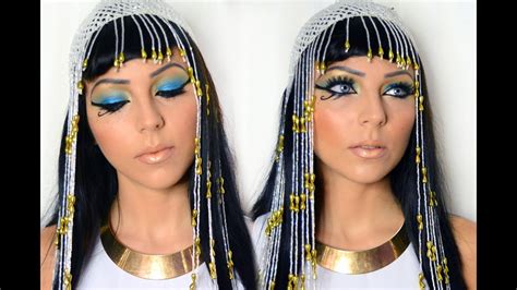 Cleopatra Of Egypt Halloween Makeup Youtube