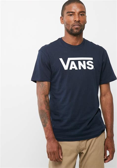 Vans Classic Tee Navywhite Vans T Shirts And Vests