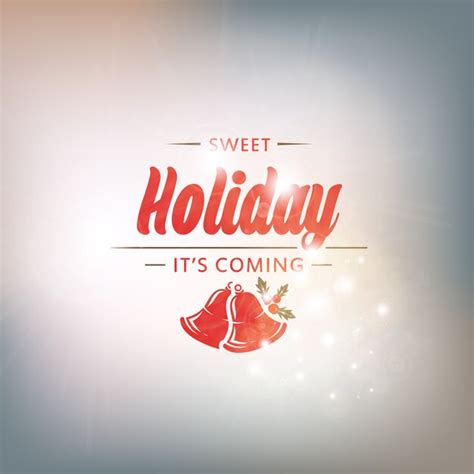 Premium Vector Christmas Background With Lettering