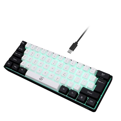 Buy Snpurdiri 60 Wired Gaming Keyboard Rgb Backlit Ultra Compact Mini