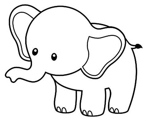 Introduzir Imagem Desenhos De Elefantes Para Colorir Br