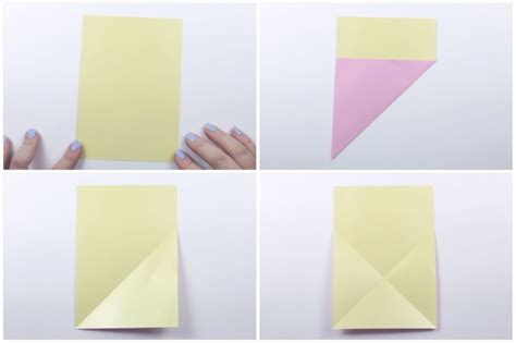 Origami Heart Letterfold Photo Tutorial Step By Step Instructions