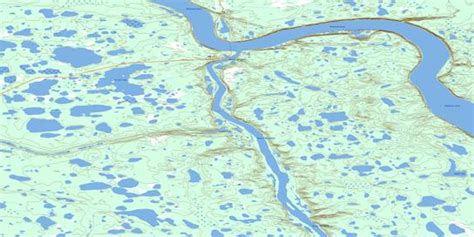 Arctic Red River Nt Maps Online Free Topographic Map Sheet 106n05 At
