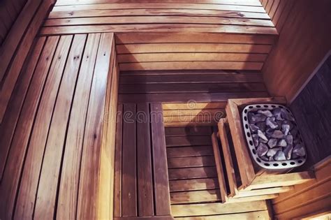 Interior Wooden Sauna Room Stock Image Image Of Refreshment 144104013