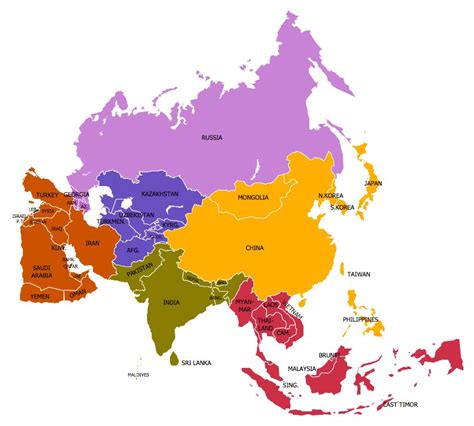 Asia The Continent Of Diversity