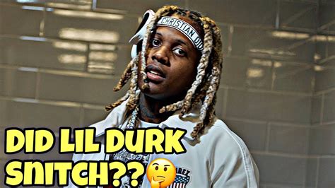 Did Lil Durk Snitch My Thoughts On Lil Durks Murder Charges Drop👀