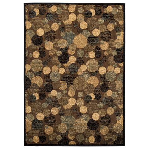 Signature Design By Ashley Contemporary Area Rugs R402141 Vance Brown