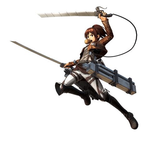 So named by her habit of howling, not screaming. Attack On Titan 2, Aot Wings Of Freedom, Playstation - Attack On Titan Render | Transparent PNG ...