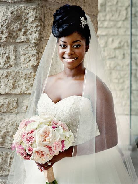 A gorgeous and elegant choice of wedding hairstyles for black women, these braids work for both one of the most simple and versatile wedding hairstyles for black women, long layers are also a great time to experiment with extensions for you big day. 20 Wedding Hairstyles for Long Hair With Veils